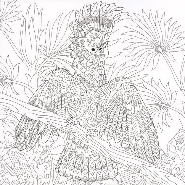 Wildlife Mandala Art