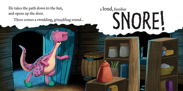 Dinosaur with the Noisy Snore, The (QR)